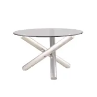 Star-dt-t-gl48-a Chintaly Imports Furniture Star Dining Room Furniture Dining Table