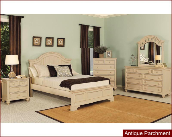 Hadley Pointe Antique Parchment Bedroom Set Flexsteel Wynwood Furniture