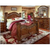 1635-94 Flexsteel Wynwood Furniture Cordoba - Burnished Pine Bedroom Furniture Bed