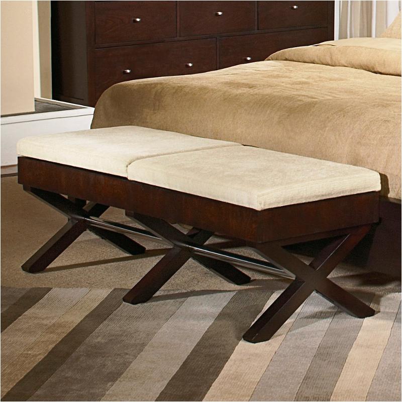 143068 Flexsteel Wynwood Furniture Moxi Bedroom Benche Bench