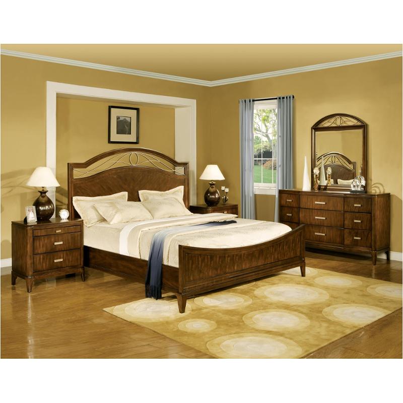 Cypress Pointe Warm Chestnut Bedroom Set Flexsteel Wynwood Furniture