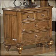 1656-63 Flexsteel Wynwood Furniture Hadley Pointe - Honey Pine Bedroom Furniture Nightstand