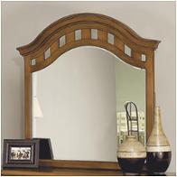 1656-80 Flexsteel Wynwood Furniture Hadley Pointe - Honey Pine Bedroom Furniture Mirror