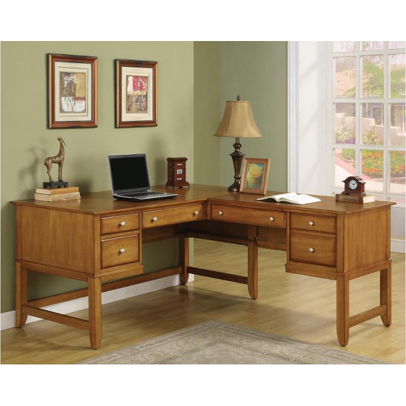 1211-411 Flexsteel Wynwood Furniture Gordon Home Office L-desk