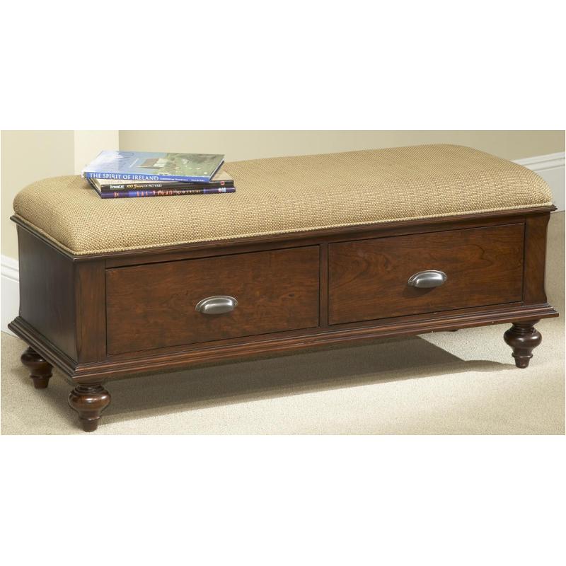 181568 Flexsteel Wynwood Furniture Harrison Storage Bench