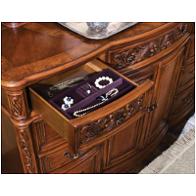 1759-60 Flexsteel Wynwood Furniture Terrassa - Amber Cherry Light Bedroom Furniture Dresser