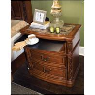 1759-63 Flexsteel Wynwood Furniture Terrassa - Amber Cherry Light Bedroom Furniture Nightstand