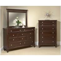 1724-60 Flexsteel Wynwood Furniture Tuxedo Park - Dark Chocolate Bedroom Furniture Dresser