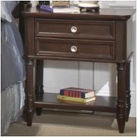 1724-64 Flexsteel Wynwood Furniture Tuxedo Park - Dark Chocolate Bedroom Furniture Nightstand