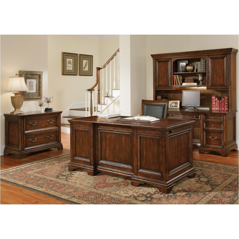 120734 Flexsteel Wynwood Furniture Woodlands Executive Desk