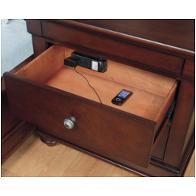 1784-63 Flexsteel Wynwood Furniture Olmsted Bedroom Furniture Nightstand