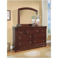 1784-80 Flexsteel Wynwood Furniture Olmsted Bedroom Furniture Mirror