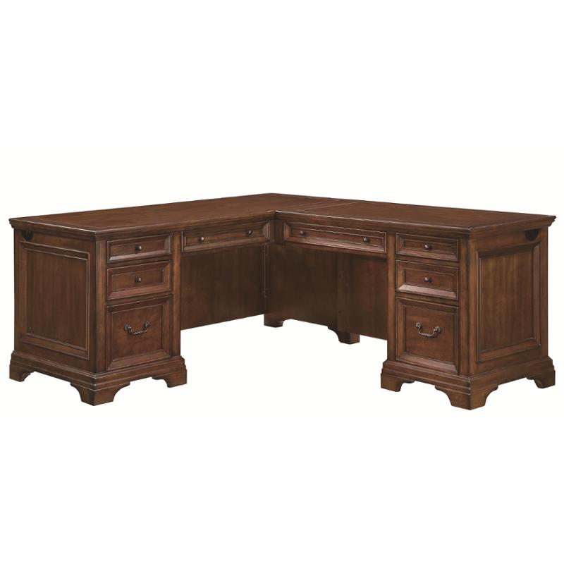 1208480 Flexsteel Wynwood Furniture Valencia Home Office L Desk