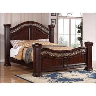 1605-94 Flexsteel Wynwood Furniture Alicante Bedroom Furniture Bed