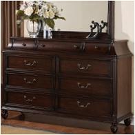 1576-60 Flexsteel Wynwood Furniture Biscayne - Antigua Cherry Finish Bedroom Furniture Dresser