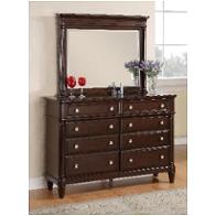 1724r-60 Flexsteel Wynwood Furniture Tuxedo Park R - Dark Chocolate Bedroom Furniture Dresser