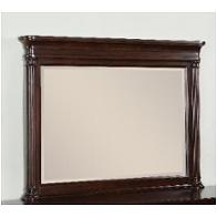 1724r-81 Flexsteel Wynwood Furniture Tuxedo Park R - Dark Chocolate Bedroom Furniture Mirror