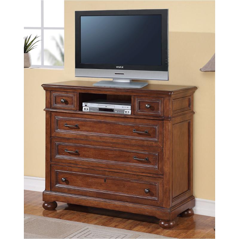 180966 Flexsteel Wynwood Furniture American Heritage Media Chest