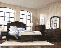 Bed / Dresser / Mirror / Nightstand
