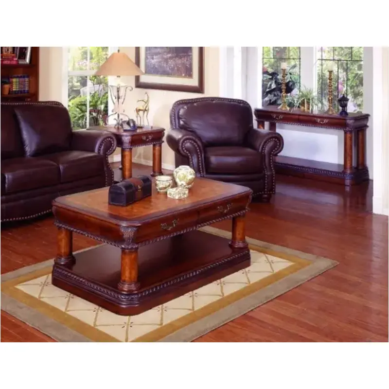 I74-910 Aspen Home Furniture Napa Living Room Furniture Cocktail Table