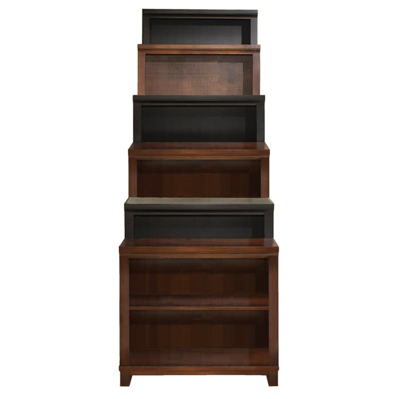 Cb3472blk Aspen Home Furniture Cambridge Bookcaseblack