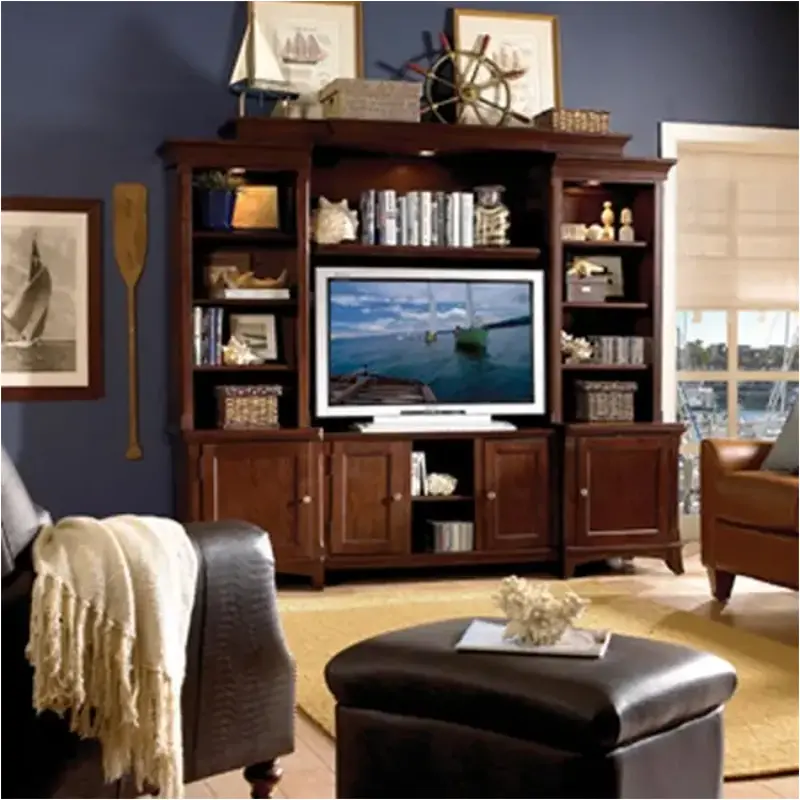 I43-220 Aspen Home Furniture Bayside Home Entertainment Furniture Entertainment Center