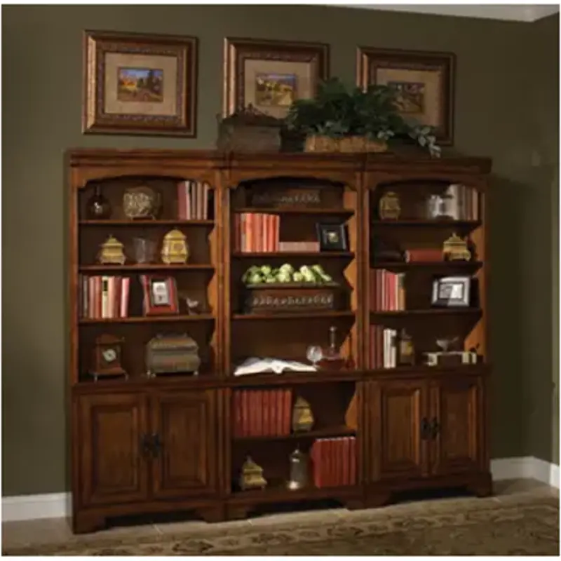 I49-332 Aspen Home Furniture Centennial Home Office Furniture Bookcase