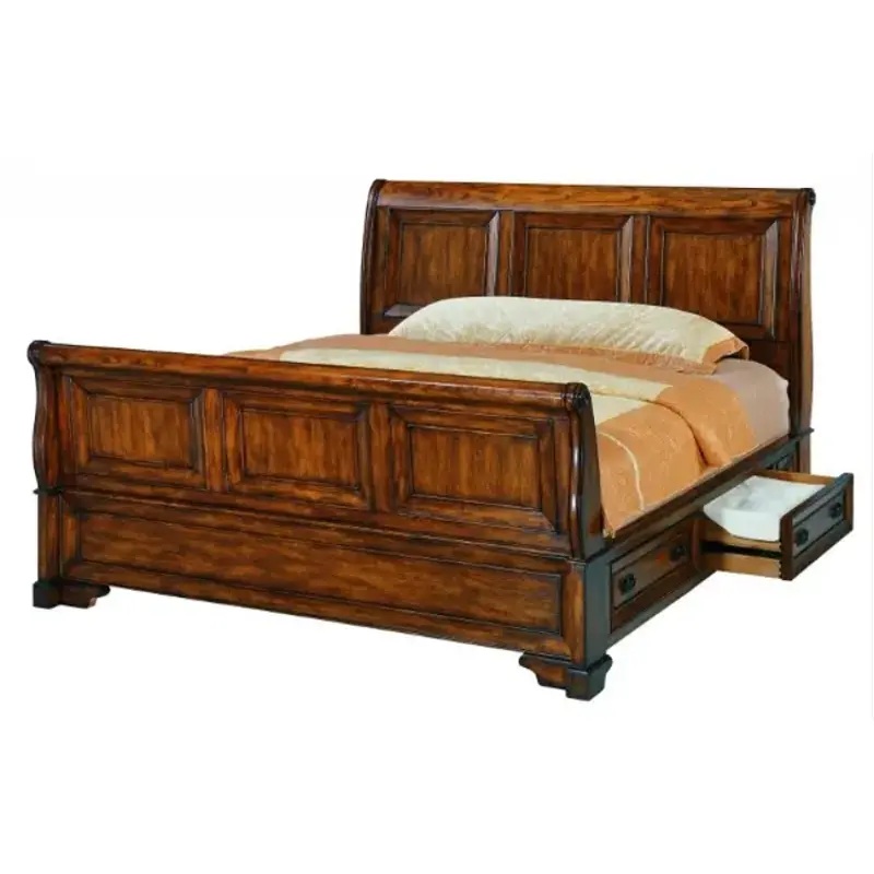 I49-497ew Aspen Home Furniture Centennial Bedroom Furniture Bed