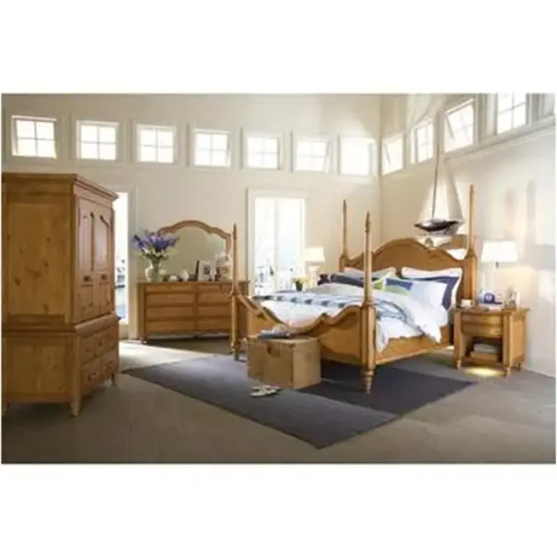 I93-434 Aspen Home Furniture Weekender Bedroom Furniture Bed