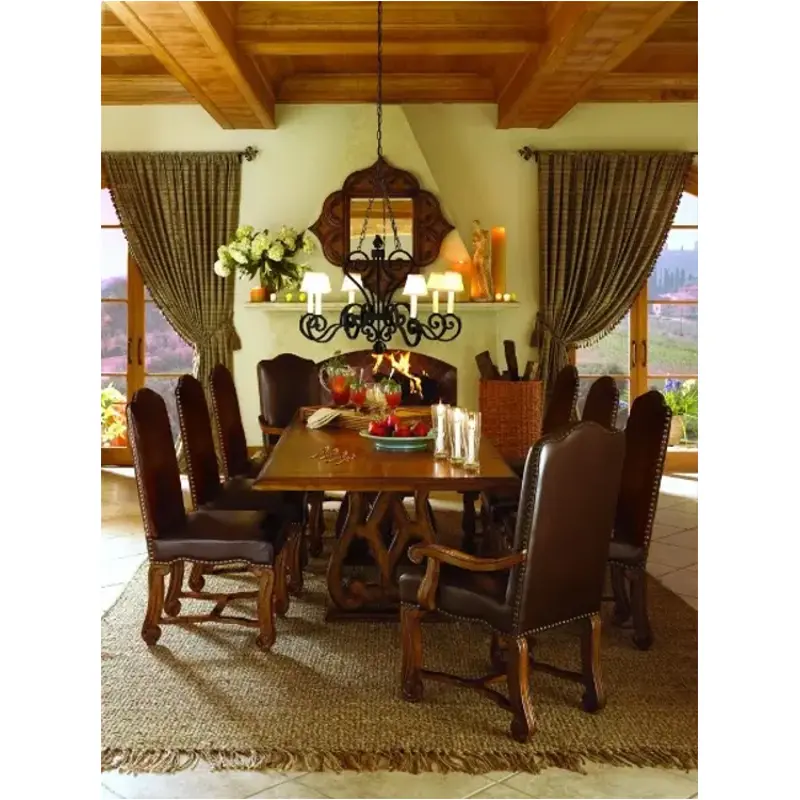 I99-6030b Aspen Home Furniture Barolo Dining Room Furniture Dining Table