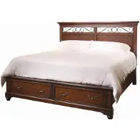 I66-412 Aspen Home Furniture Reedes Landing Bedroom Furniture Bed
