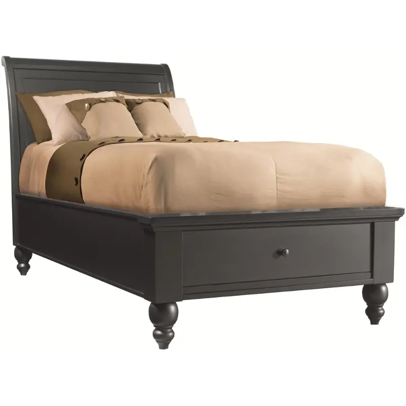 Icb-500-blk-st Aspen Home Furniture Cambridge Bedroom Furniture Bed