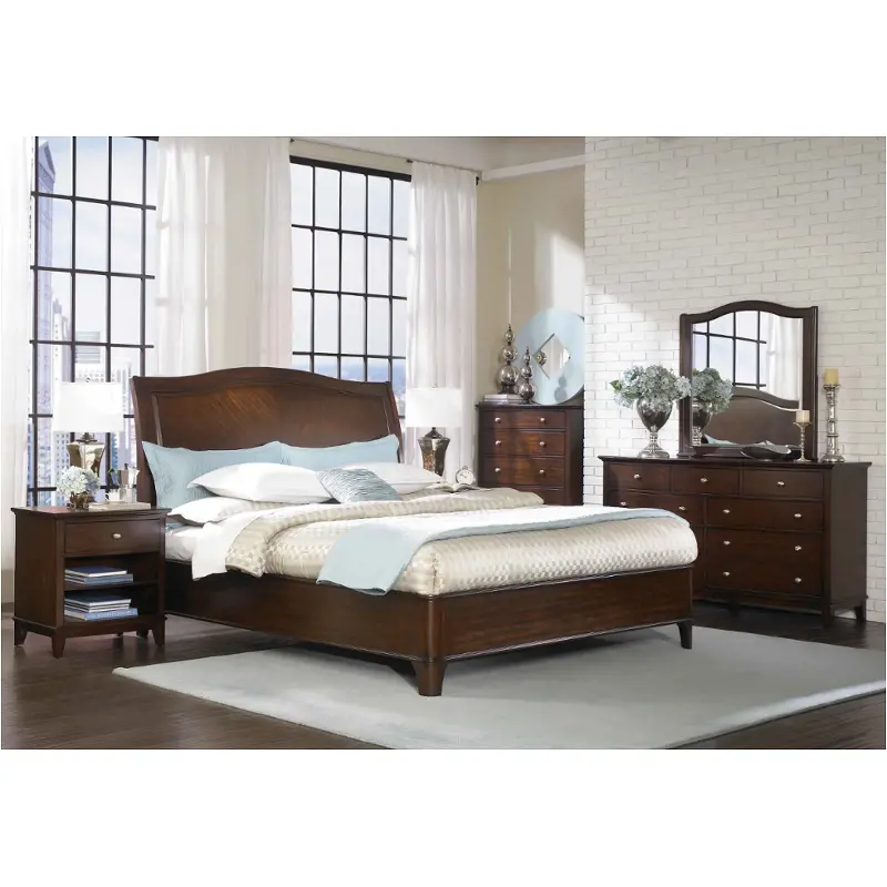 I82-400 Aspen Home Furniture Lincoln Park Bedroom Furniture Bed