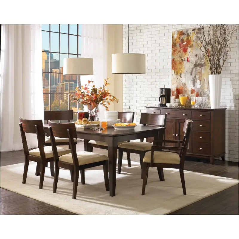 I826050 Aspen Home Furniture Lincoln Park Leg Dining Table