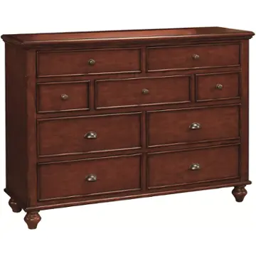 Ia200-455-brh Aspen Home Furniture Madison Bedroom Furniture Dresser