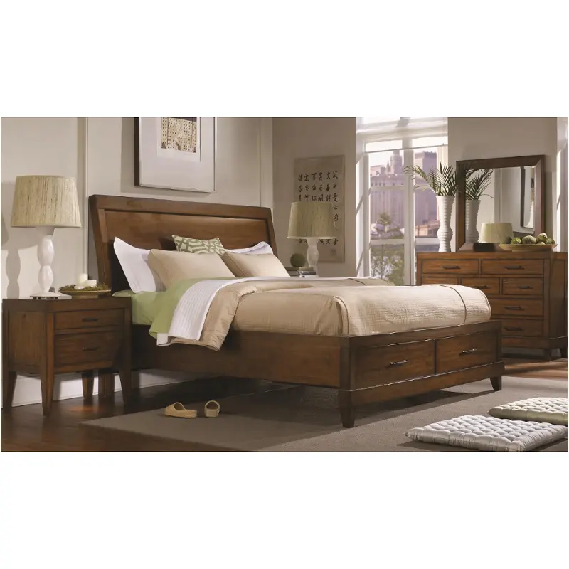 I68-404-st Aspen Home Furniture Tamarind Bedroom Furniture Bed
