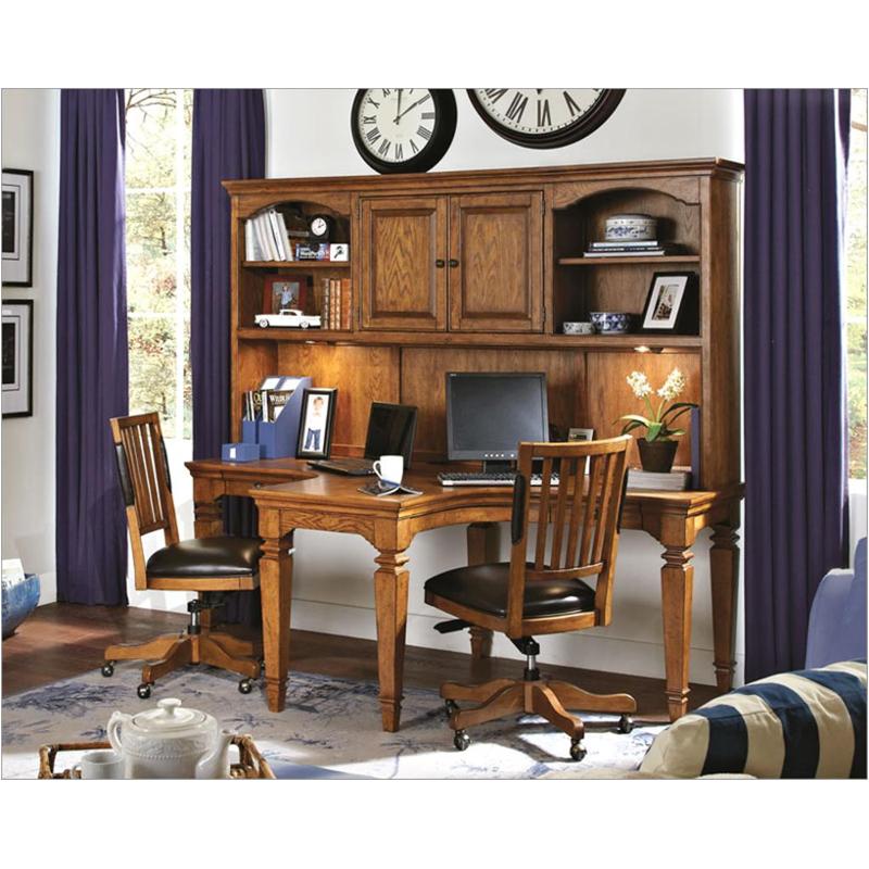 I15-380 Aspen Home Furniture E2 Harvest Home Office Dual T Desk