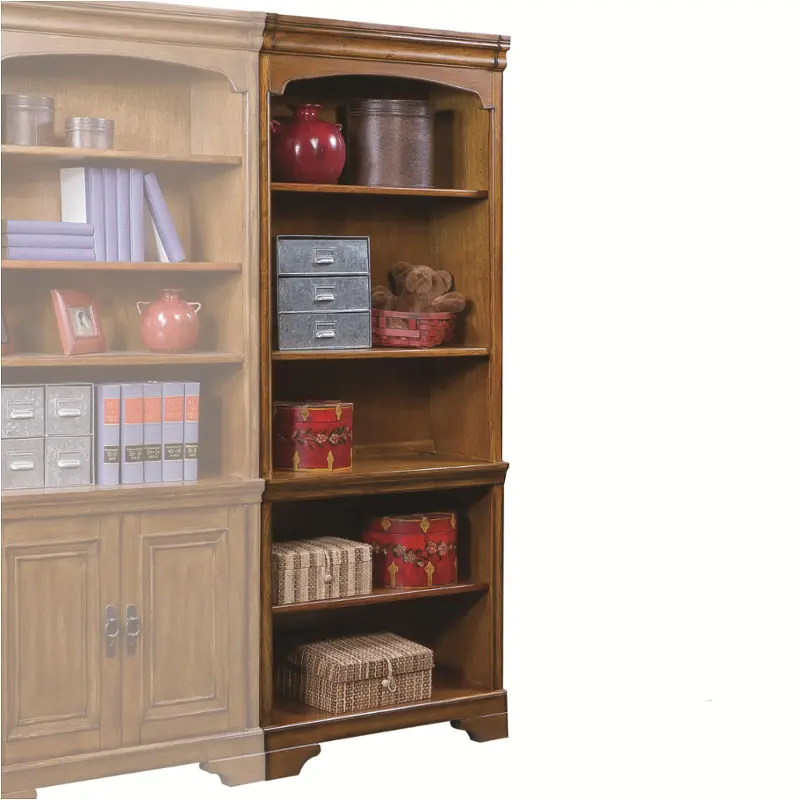 I493332 Aspen Home Furniture Centennial Open Bookcase