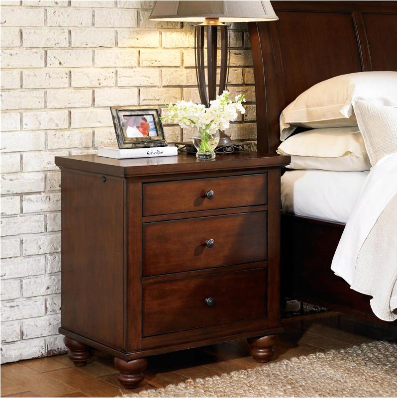 Icb 450 Bch 3 Aspen Home Furniture Liv360 Nightstand Brown Cherry