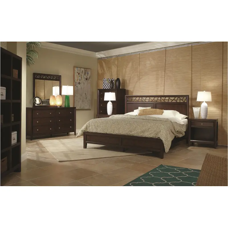 I10-412 Aspen Home Furniture Genesis Bedroom Furniture Bed