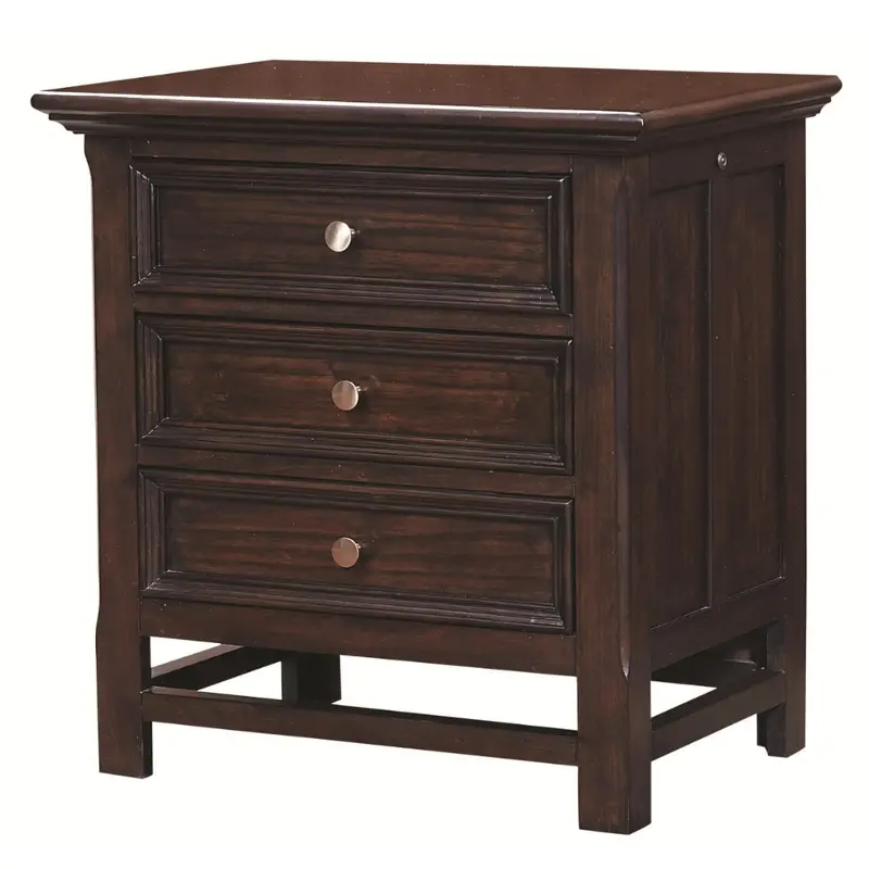 Ia22-450 Aspen Home Furniture Copper Hill Bedroom Furniture Nightstand