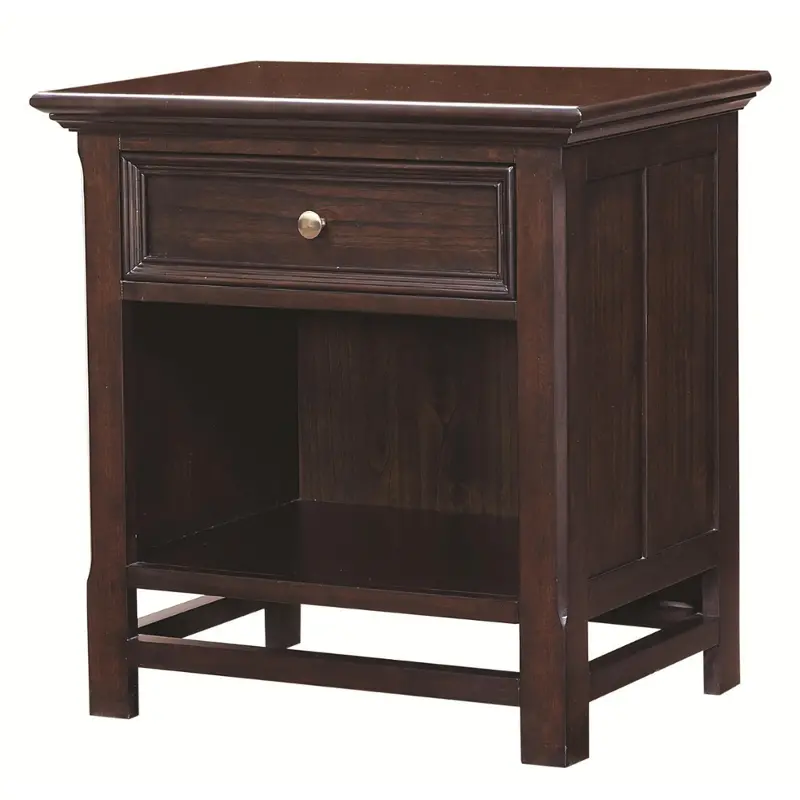 Ia22-451 Aspen Home Furniture Copper Hill Bedroom Furniture Nightstand