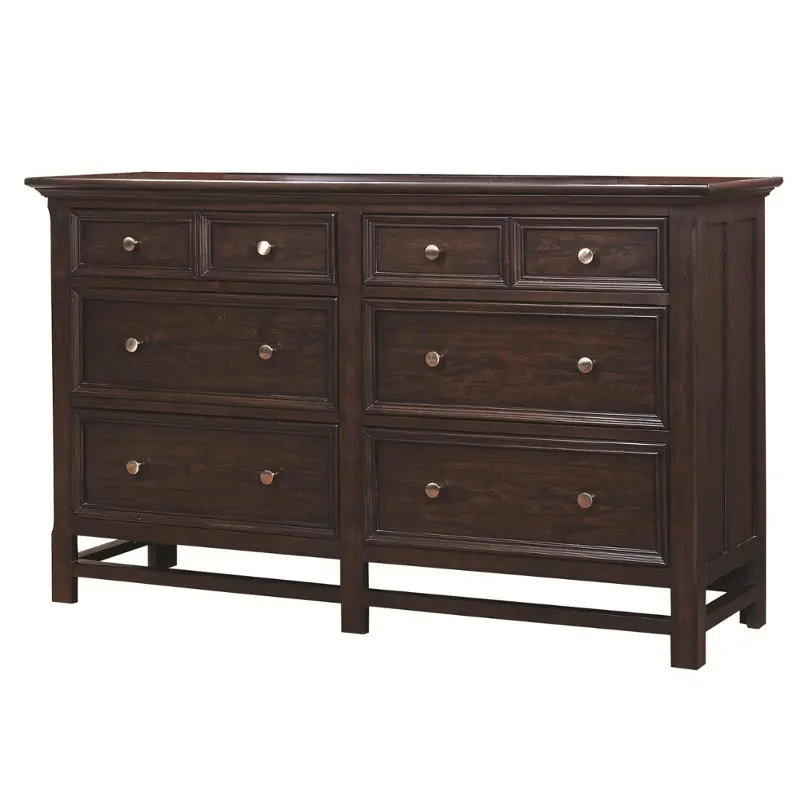 Ia22-453 Aspen Home Furniture Copper Hill Bedroom Furniture Dresser