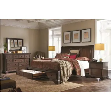 I08-400-st Aspen Home Furniture Bancroft Bedroom Furniture Bed