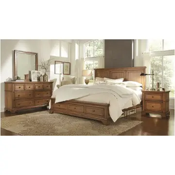 I09-415-ck-st Aspen Home Furniture Alder Creek Bedroom Furniture Bed