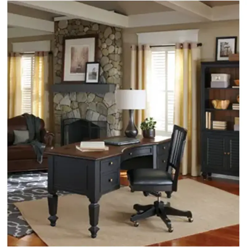 Hawthorne 66 Inch Curved Executive Home Office Set Aspenhome