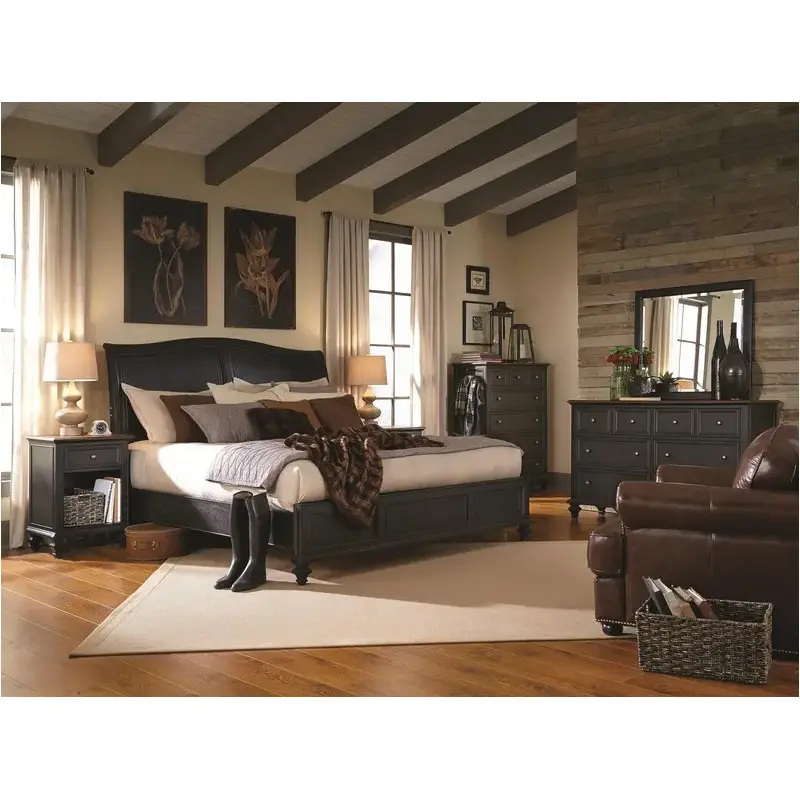 I65-400 Aspen Home Furniture Ravenwood Bedroom Furniture Bed