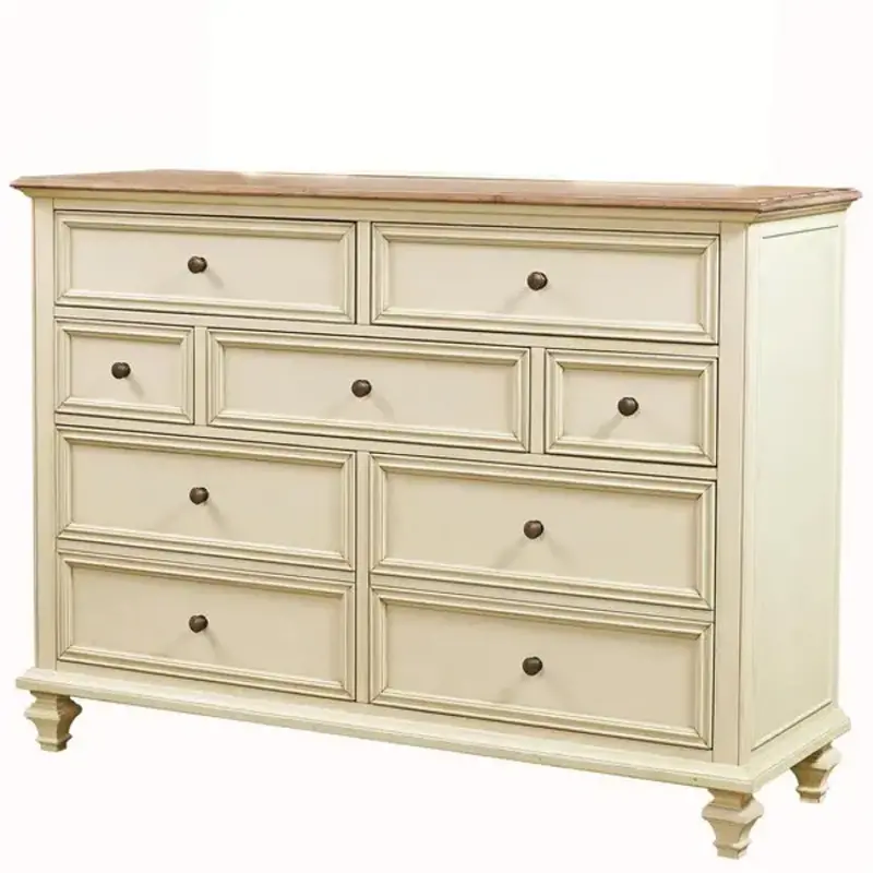 I67-455 Aspen Home Furniture Cottonwood Bedroom Furniture Dresser