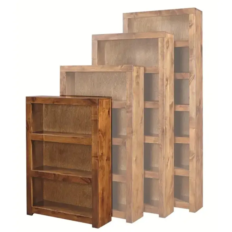 Dl3448-frt Aspen Home Furniture Contemporary Alder Home Office Furniture Bookcase