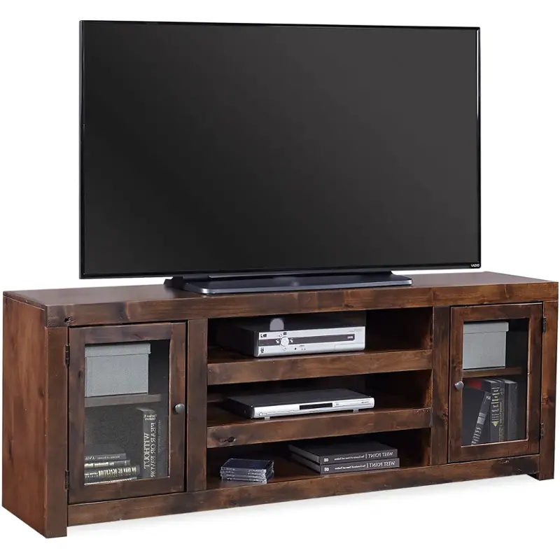 Dl1073-tob Aspen Home Furniture Contemporary Alder Home Entertainment Furniture Tv Console